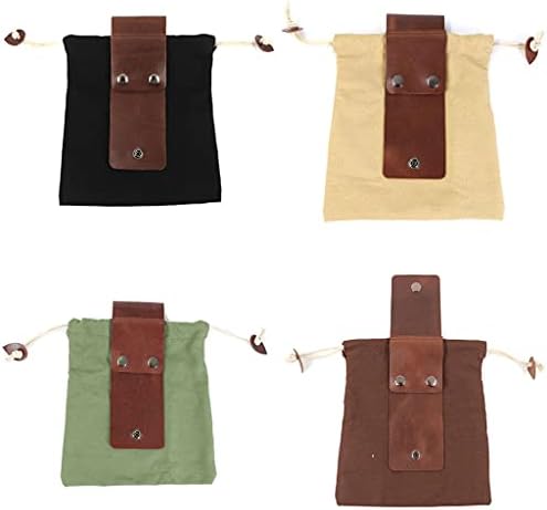 Многофункционална Поясная чанта Sa-ск за събиране на камъни, черен/кафяв/Зелен/Хакове, поясная чанта, Тактильная чанта от Вощеного