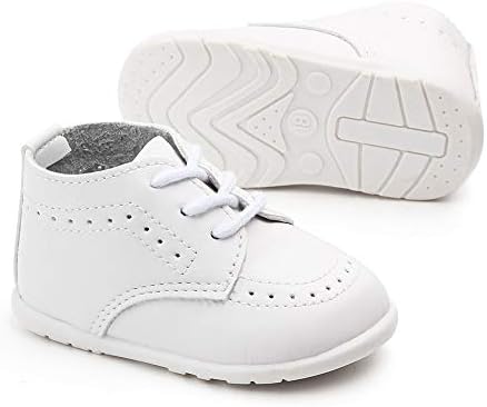 Casazoe/Оксфорд Обувки за малките момчета и Момичета; Сватбени Лоферы от Изкуствена кожа с перфорации тип Броги; Модел Обувки за Кръщаване на Деца; Обувки за първите ст