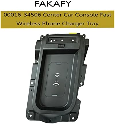 FAKAFY 00016-34506 Централната конзола на Автомобила Бързо Безжично Зарядно устройство за телефон Тава е Съвместим с Toyota Tundra